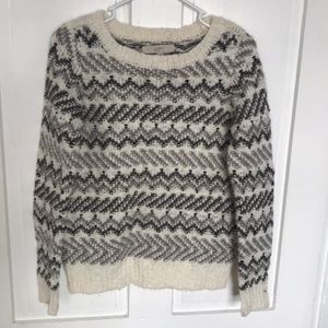 Loft cable knit sweater